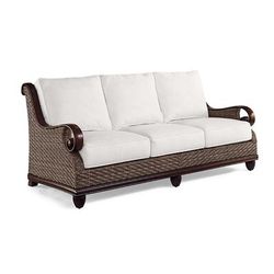 St. Martin Seating Replacement Cushions - Ottoman, Custom Sunbrella Rain, Rain Aruba - Frontgate