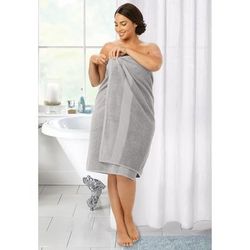 BH Studio Oversized Towel Bath Sheet by BH Studio in Silver
