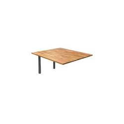 2-Person Solid Hardwood Technology Table w/ 48" x 24" Worksurfaces - Add-On