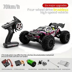 TEMU Top Speed Of 70km/h, 2.4g 1:16 Four-wheel Drive High-speed Brushless Off-road Vehicle, Designed With A Simulation Structure, Suitable As A Birthday Gift, Christmas Gift, Best Selling