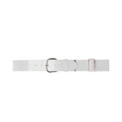 Augusta Sportswear 6001 Athletic Elastic Baseball Belt in White