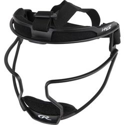 Rawlings HI-VIZ Ultra Youth Softball Fielders Mask Black