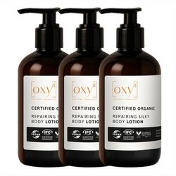 oxy8 Cosmetici naturali REPAIRING SILKY BODY LOTION – Set risparmio