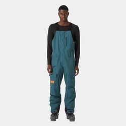 Helly Hansen Men's Sogn BIB Cargo SKI Trousers Green S