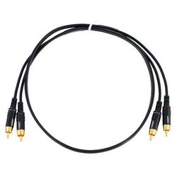 Sommer Cable Onyx Cinch / RCA Kabel 1,0