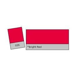 Lee Filter Roll 026 Bright Red
