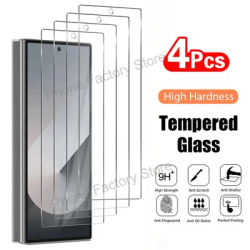 4PCS Tempered Glass For Samsung Galaxy Z Fold 6 5 4 3 HD Clear Premium Screen Protector For Samsung