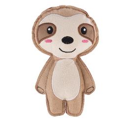 17x10x4cm TIAKI Squeaky Sloth Dog Toy