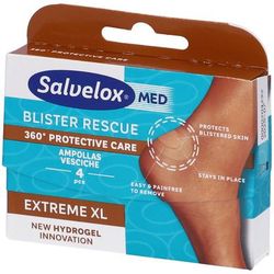 Salvelox Med Blister Rescue Extreme XL Cerotti per Vesciche 74mm x 45m