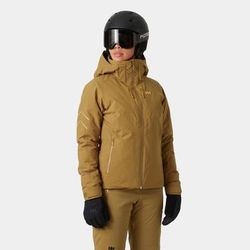 Helly Hansen Women’s Alphelia Infinity Ski Jacket Brown M