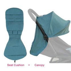 COLU KID® Baby Carriage Accessories Waterproof Sun Canopy & Replacement Seat Cushion Compatible with Babyzen YOYO YOYO2