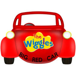 7x5ft Wiggles Big Red Car ustom Photo Studio Background Backdrop Vinyl 220cm x 150cm