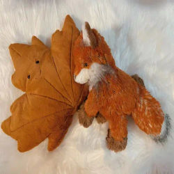 1PC Kawaii Plant Toy Creative Plush Cartoon Maple Leaf Doll Soft Stuffed Sofa Cushion Baby Accompany Pillow Kids Gift Home Deco