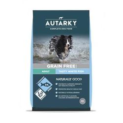 2kg Tasty White Fish Grain Free Adult Autarky Dry Dog Food