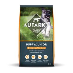 2x12kg Chicken Puppy/Junior Autarky Dry Dog Food
