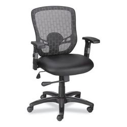 Alera LH42B14 Alera Linhope Chair, Supports Up to 275 lb, Black Seat/Back, Black Base