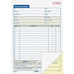 Adams Business Forms DC5831 Purchasing Statements, Duplicate, Carbonless ABFDC5831