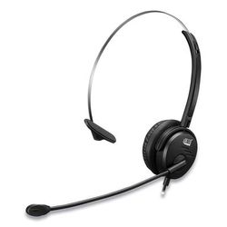 Adesso XTREAMP1 Xtream P1 USB Wired Multimedia Headset with Microphone, Monaural Over the Head, Black