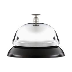 Advantus 10000 Call Bell, 3.38" Diameter, Brushed Nickel