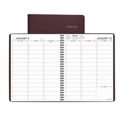 At-A-Glance 70-950-50 Weekly Appointment Book, 11 x 8.25, Winestone Cover, 13-Month (Jan to Jan): 2024 to 2025 AAG7095050