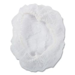 Amercare RP110NWP Latex-Free Operating Room Cap, Pleated, Polypropylene, White, 21", 100 Caps/Pack, 10 Packs/Carton - Case of 1000 RPPRP110NWP