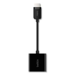 Belkin AV10170BT HDMI to VGA Adapter with Micro-USB Power, 9.8", Black