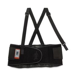 Ergodyne 11387 ProFlex 100 Economy Spandex Back Support Brace, 3X-Large, 46" to 52" Waist, Black, Ships in 1-3 Business Days