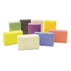 Creativity Street 9651 Squishy Foam Classpack, Assorted Colors, 36 Blocks CKC9651