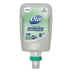 Dial Professional 19038 FIT Fragrance-Free Antimicrobial Foaming Hand Sanitizer Manual Dispenser Refill, 1200 mL, 3/Carton - Case of 3 DIA19038