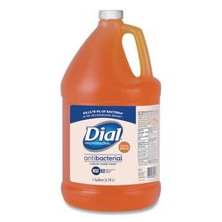 Dial Professional 88047EA Gold Antimicrobial Liquid Hand Soap, Floral Fragrance, 1gal Bottle DPR88047EA