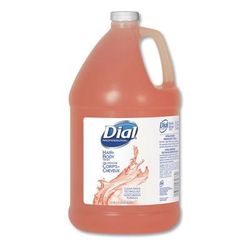 Dial Professional DIA 03986 Body and Hair Care, 1 gal Bottle, Gender-Neutral Peach Scent, 4/Carton - Case of 4 03986DIAL
