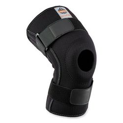 Ergodyne 16544 ProFlex 620 Open Patella Spiral Stays Knee Sleeve, Large, Black, Ships in 1-3 Business Days EGO16544