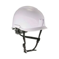 Ergodyne 60200 Skullerz 8974 Class E Safety Helmet, 6-Point Ratchet Suspension, White, Ships in 1-3 Business Days EGO60200