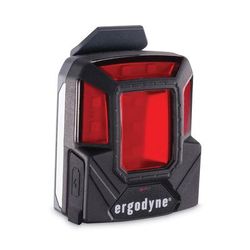 Ergodyne 60214 Skullerz 8993 Hard Hat Safety Light, 1.5 x 3 x 1.5, Black, Ships in 1-3 Business Days EGO60214