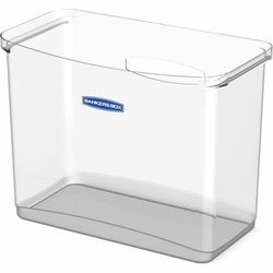 Fellowes 0086401 Open Desktop Storage Bin - Desktop - Hanging Rail, Handle, Durable - Polypropylene - 1 Each FEL0086401