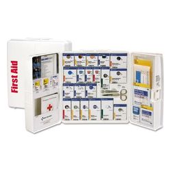 First Aid Only 90580 ANSI 2015 SmartCompliance General Business First Aid Station, 50 People, 202 Pieces, Plastic Case - 1 Kit FAO90580