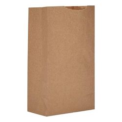 GEN GK3500 Grocery Paper Bags, 30 lbs Capacity, 3, 4.75"w x 2.94"d x 8.56"h, Kraft, 500 Bags - Pack of 500 BAGGK3-500