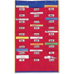 Learning Resources LER2255 Organization Station, 27 Pkts, 28-1/4" x 45", Multi LRNLER2255