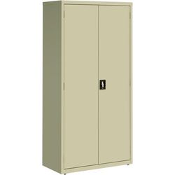 Lorell 41307 Storage Cabinet, 36"x18"x72", Putty LLR41307