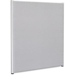 Lorell 90267 Gray Fabric Panel, 36" x 48" Height, Fabric, Steel, Gray