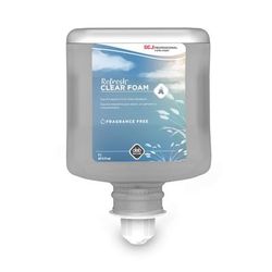 SC Johnson CLR1L Hand Soap, Foam, Refresh, 1 Liter, 6/Ct, Clear - Case of 6 SJNCLR1L
