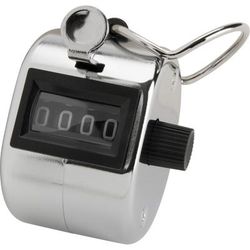 Sparco 24100 Tally Counter with Finger Ring, Silver SPR24100