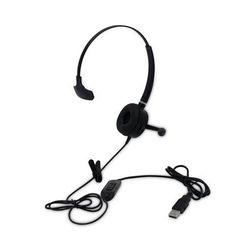 Spracht HSWDUSB1 USB Headset, Monaural, Over The Head SPTHSWDUSB1