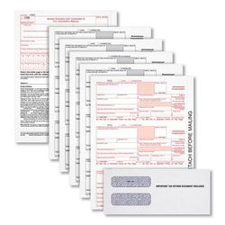 TOPS 22905KITNEC Five-Part 1099-NEC Online Tax Kit, 8.5 x 11, 3/Page, 24/Pack - Pack Of 24 TOP22905KITNEC