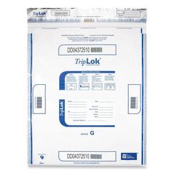 TripLOK™ 585056 Deposit Bag, 19 x 23, 3 mil Thick, Plastic, Clear, 250/Carton - Case of 250 CNK585056