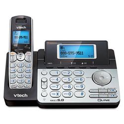 Vtech DS6151 Two-Line Expandable Cordless Phone with Answering System VTEDS6151