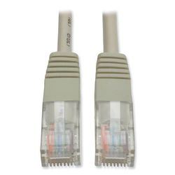 Tripp Lite N002100GY Cat5e 350MHz Molded Patch Cable, RJ45 (M/M), 100 ft., Gray TRPN002100GY