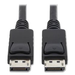 Tripp Lite P580-006 DisplayPort Cable with Latches (M/M), 4K x 2K 3840 x 2160 @ 60Hz, 6 ft. U76860