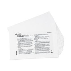 Universal Office Products 38026 Shredder Lubricant Sheets, 5.5 x 2.8, 24 Sheets/Pack - Pack of 24