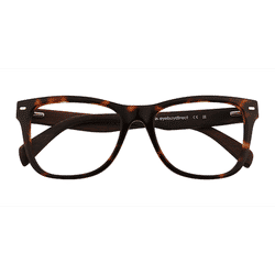 Female s square Tortoise Acetate,Mixed Wood Prescription eyeglasses - Eyebuydirect s Nature